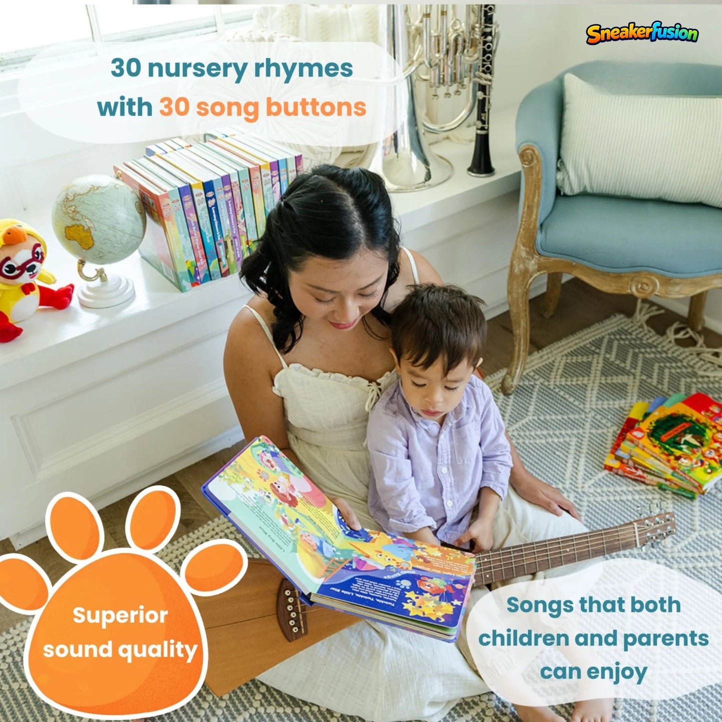 30 Classic Nursery Rhymes Sound Book