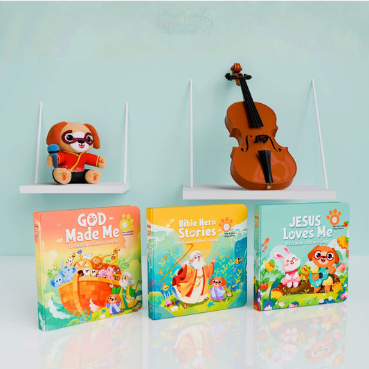 3 Rechargeable Sound Books Bundle