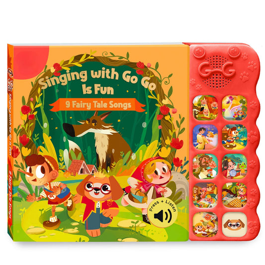 9 Fairy Tale Songs Children's Sound Book