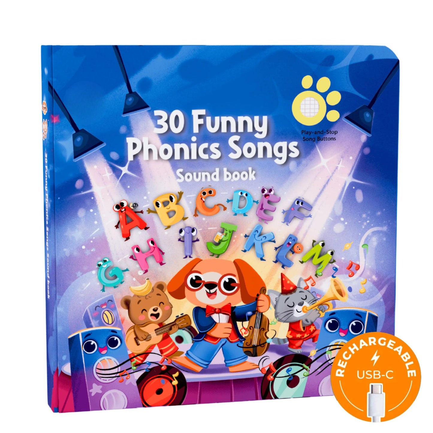 30 Funny Phonics Songs Sound Book