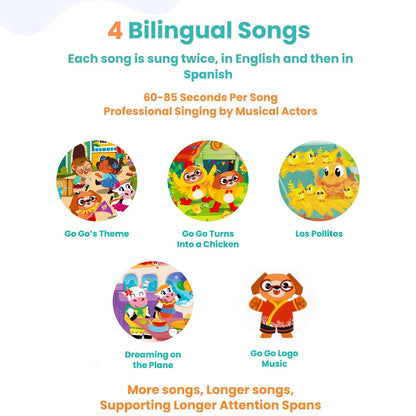 Spanish  Singing Plush Toy