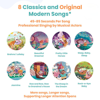 8 Children's Lullabies Sound Book