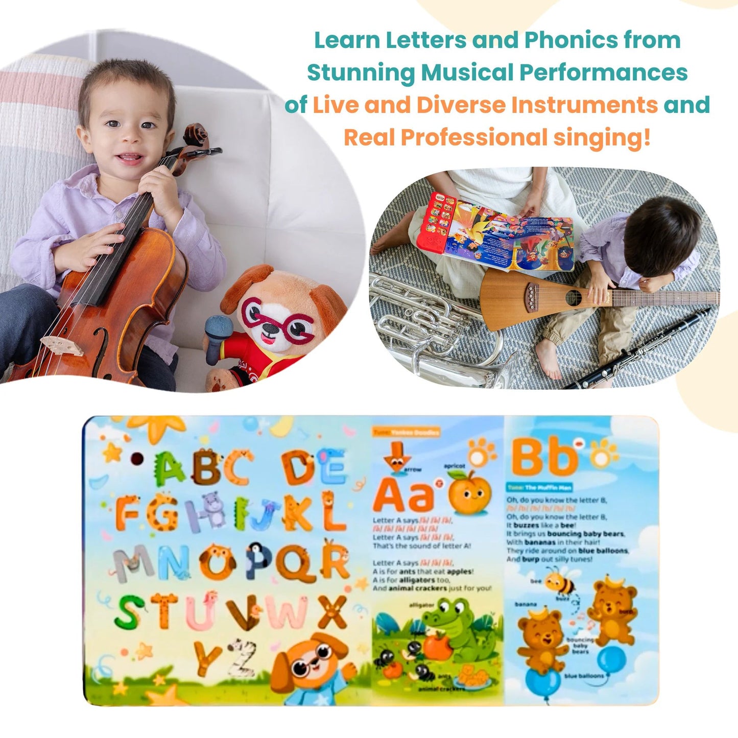 30 Funny Phonics Songs Sound Book
