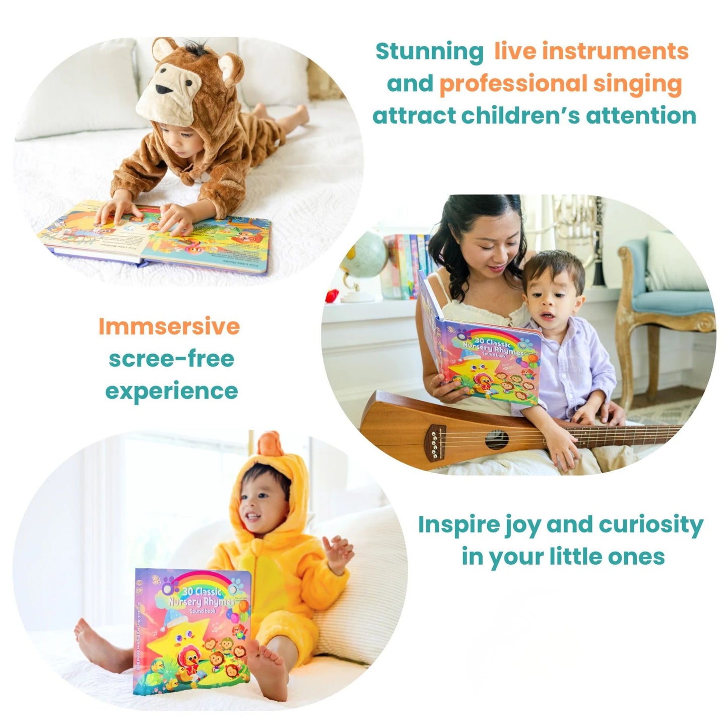 30 Funny Phonics Songs Sound Book