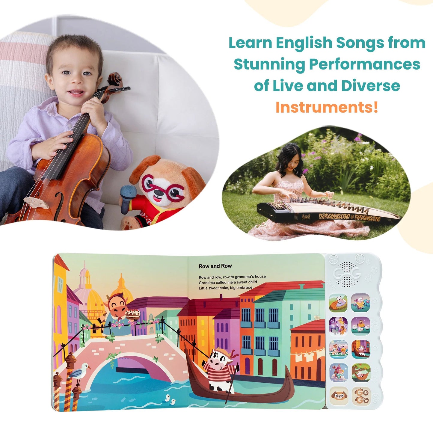 8 Children's Lullabies Sound Book